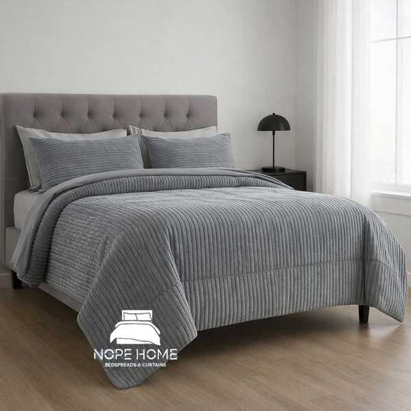 روتختی مخمل پلیسه کریستال نوپه هوم