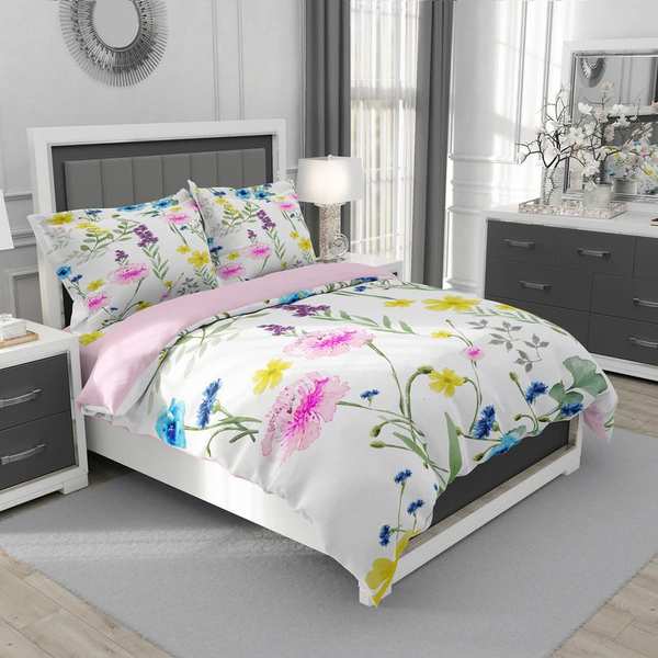 روتختی طرح گلدار مدل T4800 نوپه هوم