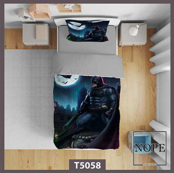 روتختی کودک طرح بتمن و خفاش مدل T5058 نوپه هوم