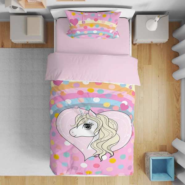 روتختی کودک طرح تکشاخ مدل T4668 نوپه هوم