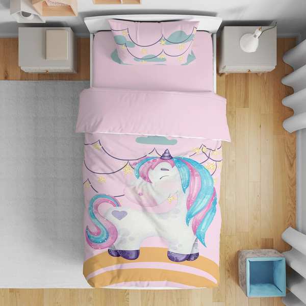 روتختی کودک طرح یونیکورن مدل T4657 نوپه هوم