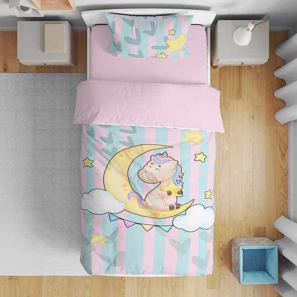 روتختی کودک طرح یونیکورن مدل T4656 نوپه هوم