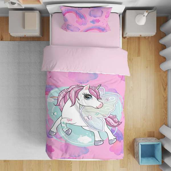 روتختی کودک طرح تکشاخ بالدار مدل T4667 نوپه هوم