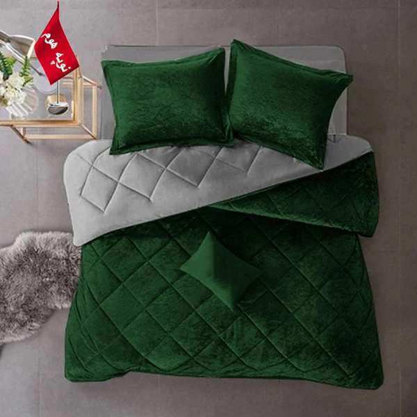 روتختی مینیمال مخمل طرح لوزی نوپه هوم