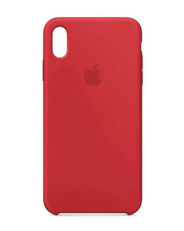 کاور سیلیکونی گوشی موبایل آیفون iPhone XS Max قرمز