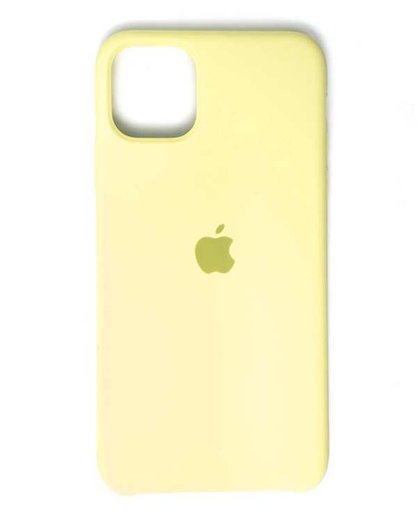 قاب سیلیکونی لیمویی اپل Apple iPhone 11 pro