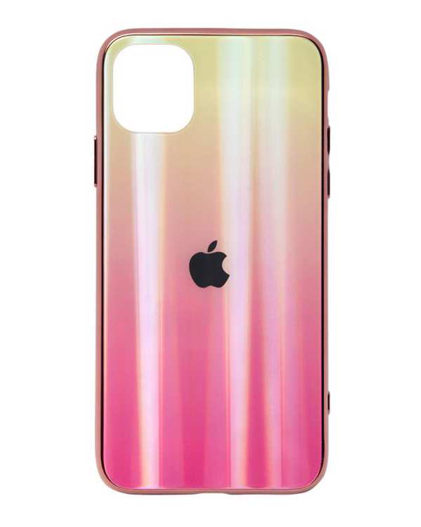 قاب هولوگرامی صورتی سبز Apple iPhone 11 Pro Max
