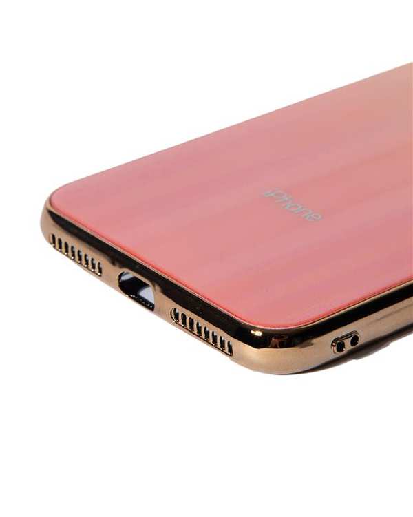 قاب هولوگرامی نارنجی Apple iPhone 8 Plus - تصویر 2