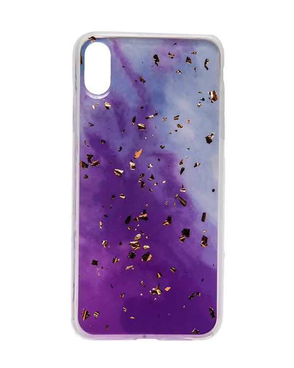 قاب آبرنگی بنفش Apple iPhone XS Max