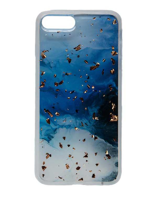 قاب آبرنگی آبی Apple iPhone 7 Plus