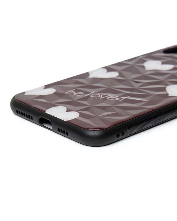 قاب قرمز الماسی براق طرح قلب Apple iPhone XS Max - تصویر 4
