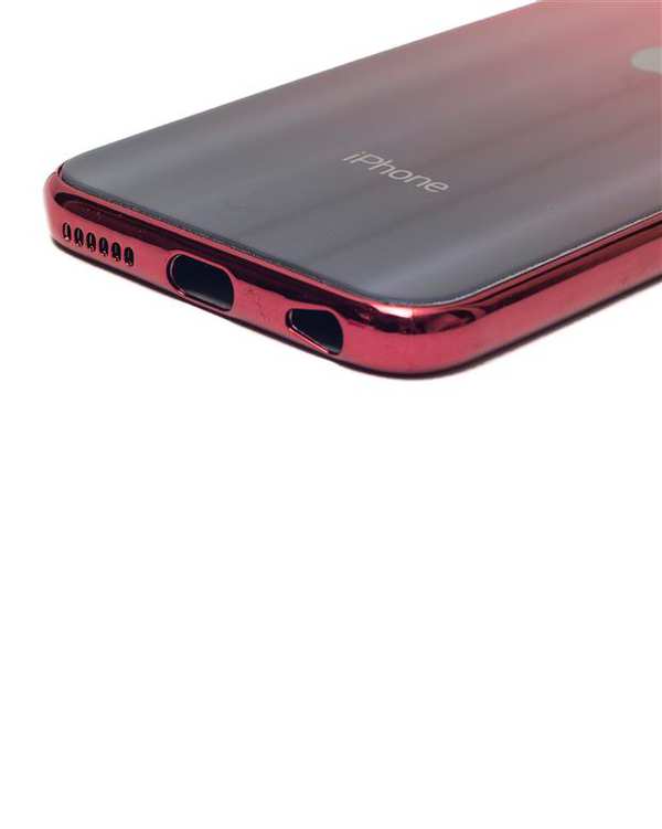 قاب هولوگرامی قرمز مشکی iPhone 6 نیلکین - تصویر 4