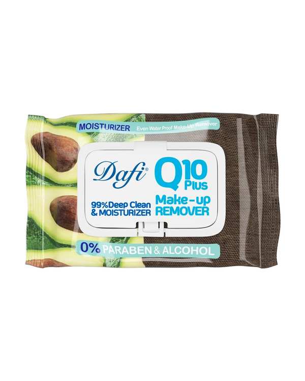 دستمال مرطوب پاک کننده آرایش دافی Q10 بسته 50 عددی - ارسال رندوم - تصویر 5