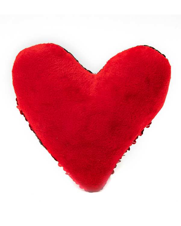 عروسک قلب پولکی Love قرمز پالیز پلاش