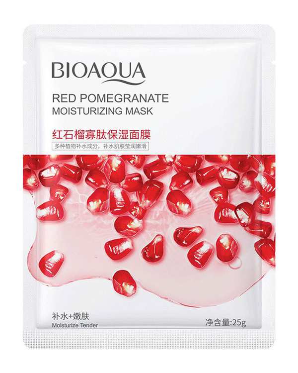 ماسک ورقه ای صورت Red Pomegranate بیوآکوا