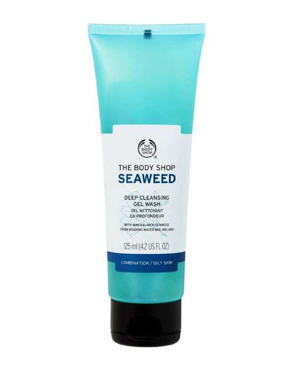 ژل شستشوی صورت بادی شاپ Seaweed حاوی عصاره جلبک دریایی