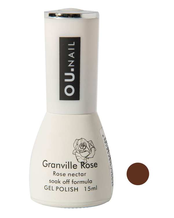 لاک ژل ناخن Granville Rose قهوه ای 084