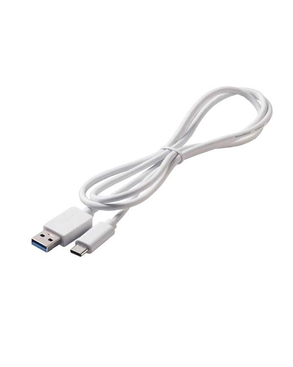کابل تبدیل USB به USB-C سفید سورا ?>