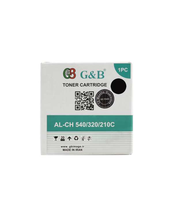 کارتریج لیزری جی اند بی G & B مدل AL-CH 540/320/210C مشکی - تصویر 2