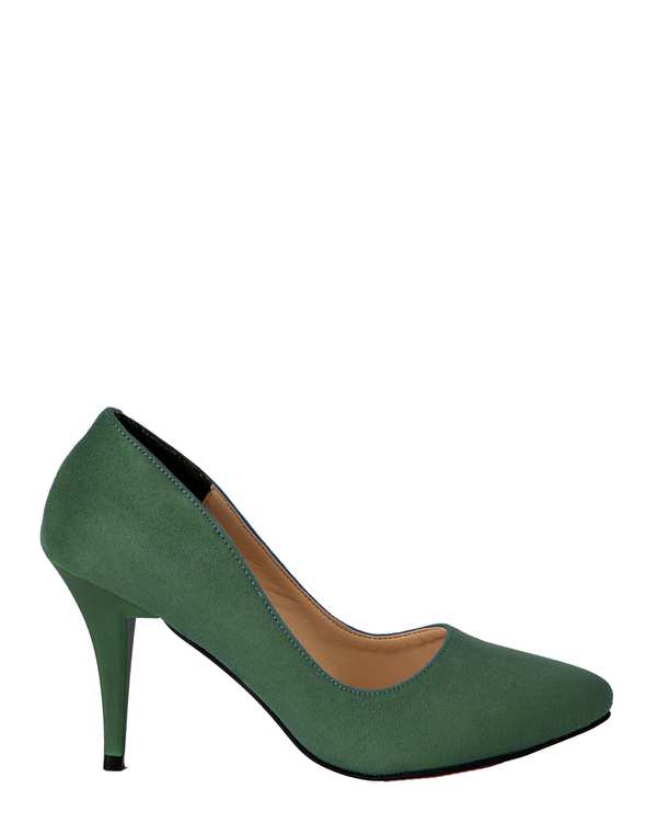 کفش زنانه پاشنه بلند سوییت سبز زبرا ?>