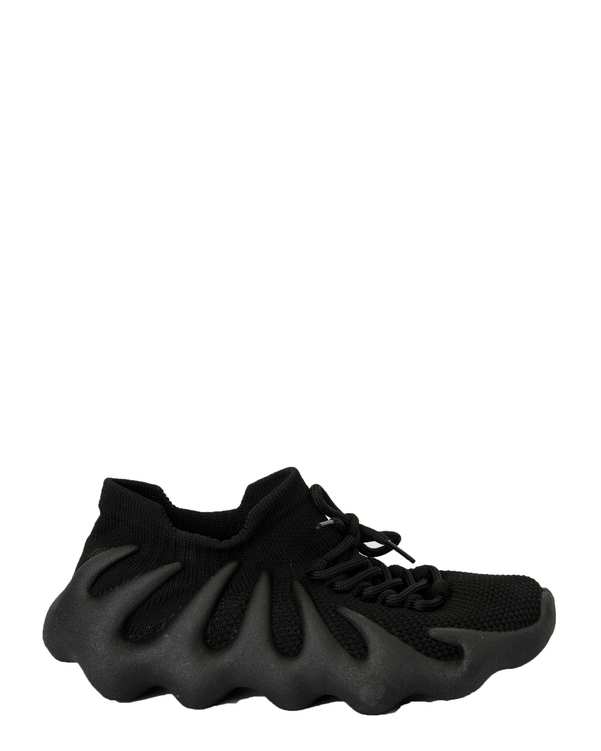 کفش ورزشی جورابی مشکی ساپایرسپور طرح Adidas Yeezy 450