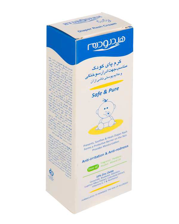 کرم پای کودک هیدرودرم Hydroderm مناسب جهت ادرار سوختگی 75ml - تصویر 3