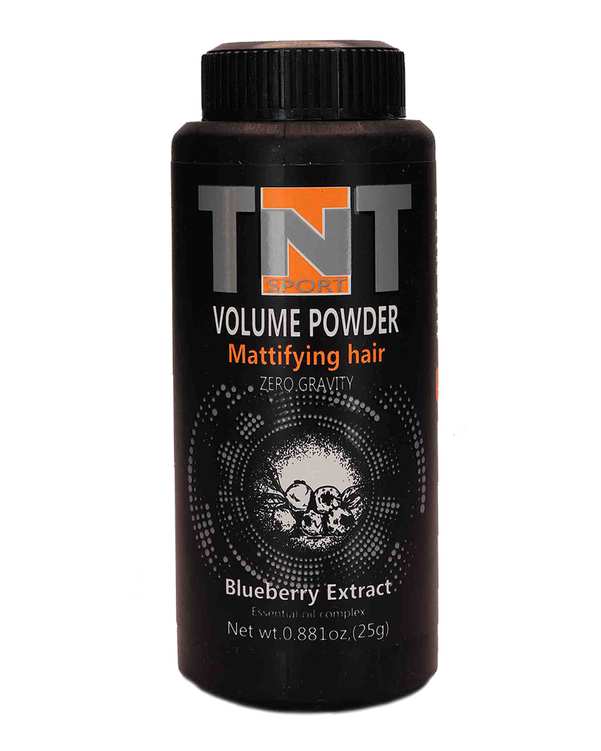 پودر حالت دهنده مو تی ان تی TNT مدل Mattifing Hair حاوی عصاره بلوبری