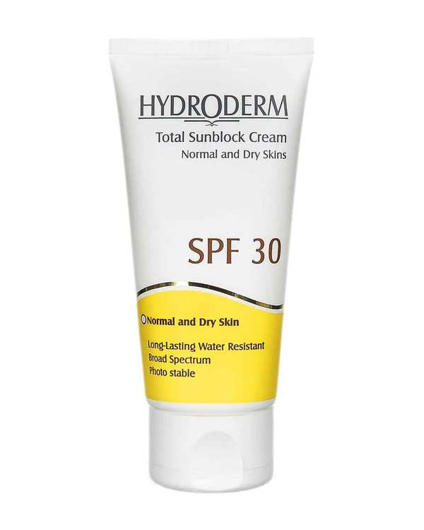 کرم ضد آفتاب SPF30 هیدرودرم Hydroderm وزن 50 گرم
