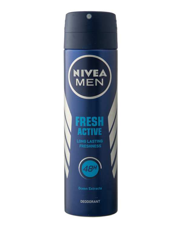 اسپری دئودورانت مردانه نیوآ Nivea مدل Fresh Active حجم 150ml