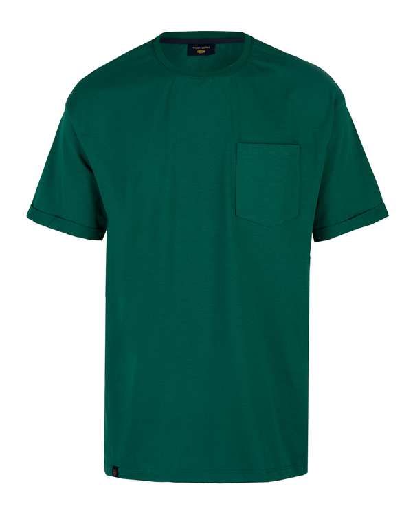 تی شرت مردانه یقه گرد سبز یشمی تاپ من Top Man ?>