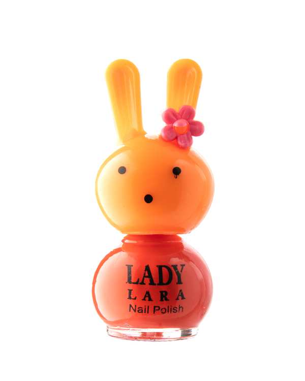 لاک ناخن دخترانه طرح خرگوش لیدی لارا Lady Lara کد 23