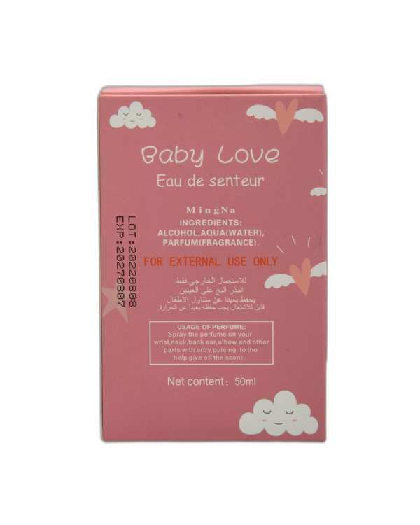 عطر کودک بیبی لاو Baby Love مدل پرنده صورتی 50ml - تصویر 3