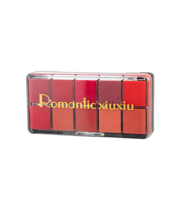 پالت رژ لب 10 رنگ رومانتیک Romantic شماره 01 - تصویر 2