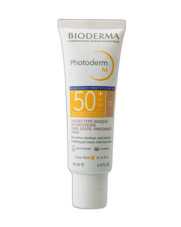 ژل کرم ضد آفتاب رنگی SPF50 بایودرما Bioderma مدل Photoderm M رنگ Golden حجم 40ml