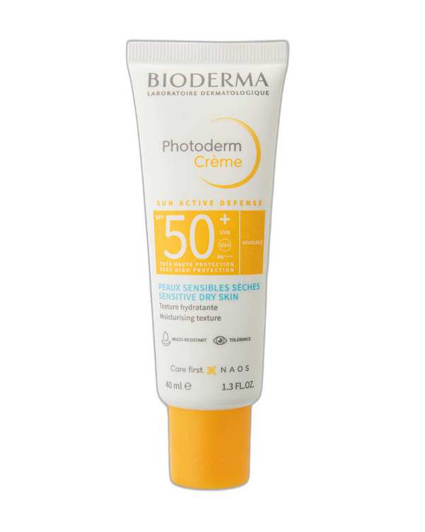 کرم ضد آفتاب بی رنگ SPF50 بایودرما Bioderma مدل Photoderm Creme حجم 40ml