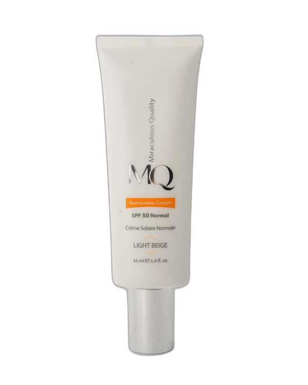 کرم ضد آفتاب رنگی SPF50 ام کیو MQ مدل Light Beige Normal بژ روشن 55ml - تصویر 2