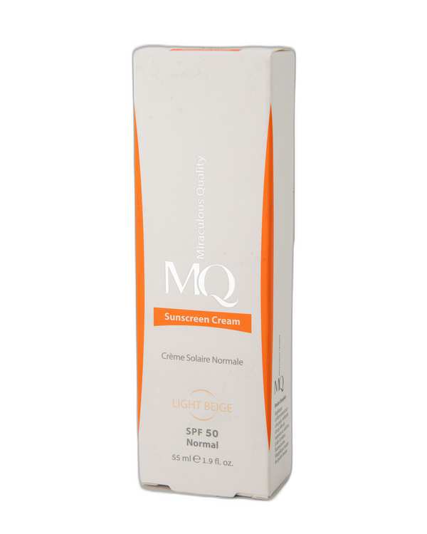 کرم ضد آفتاب رنگی SPF50 ام کیو MQ مدل Light Beige Normal بژ روشن 55ml - تصویر 4