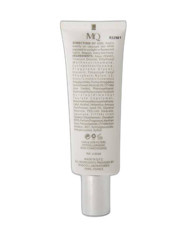 کرم ضد آفتاب رنگی SPF50 ام کیو MQ مدل Natural Beige Normal بژ طبیعی 55ml - تصویر 3