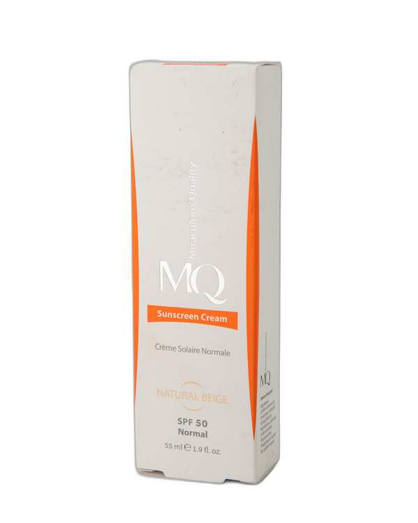 کرم ضد آفتاب رنگی SPF50 ام کیو MQ مدل Natural Beige Normal بژ طبیعی 55ml - تصویر 4