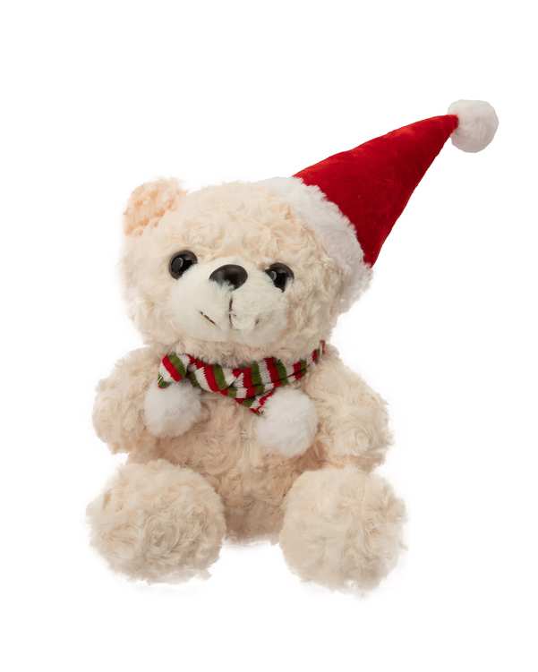 عروسک خرس کلاه قرمز سفید تاپ تویز Top Toys