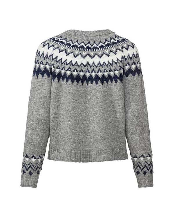 بلوز زنانه بافت طوسی اسمارا Esmara مدل Jumper کد 393340-2201 - تصویر 2
