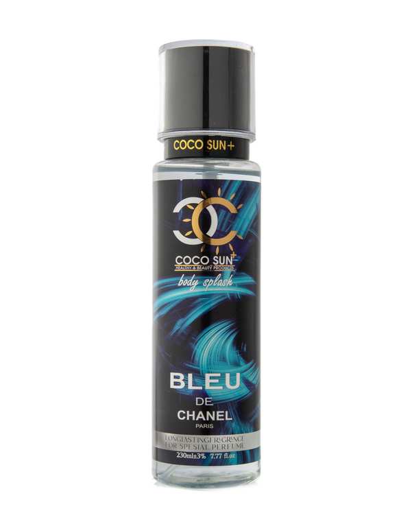 بادی اسپلش مردانه کوکو سان Coco Sun رایحه Blue De Chanel حجم 230ml