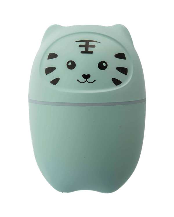 دستگاه بخور سرد مینی چراغ دار گنجایش 220 میلی لیتر سبز Humidifier H2O طرح گربه