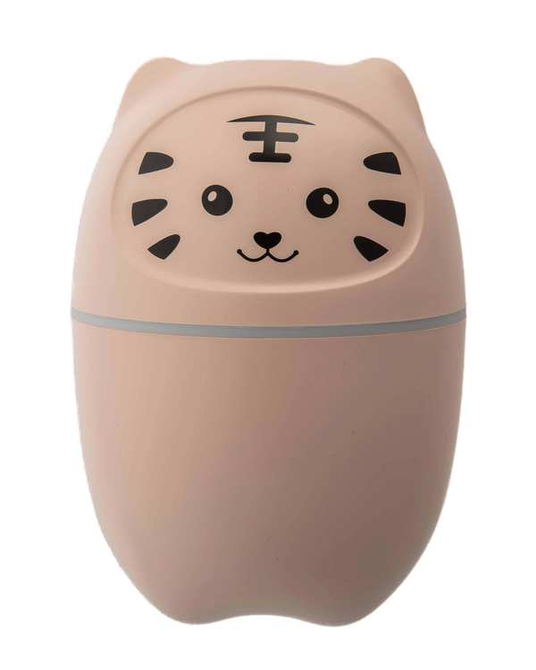 دستگاه بخور سرد مینی چراغ دار گنجایش 220 میلی لیتر صورتی Humidifier H2O طرح گربه