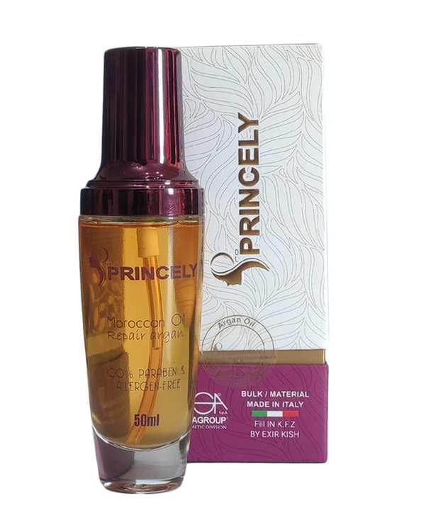 روغن موی آرگان پروپرنسلی Proprincely مدل Argan Moroccan Oil حجم 50ml