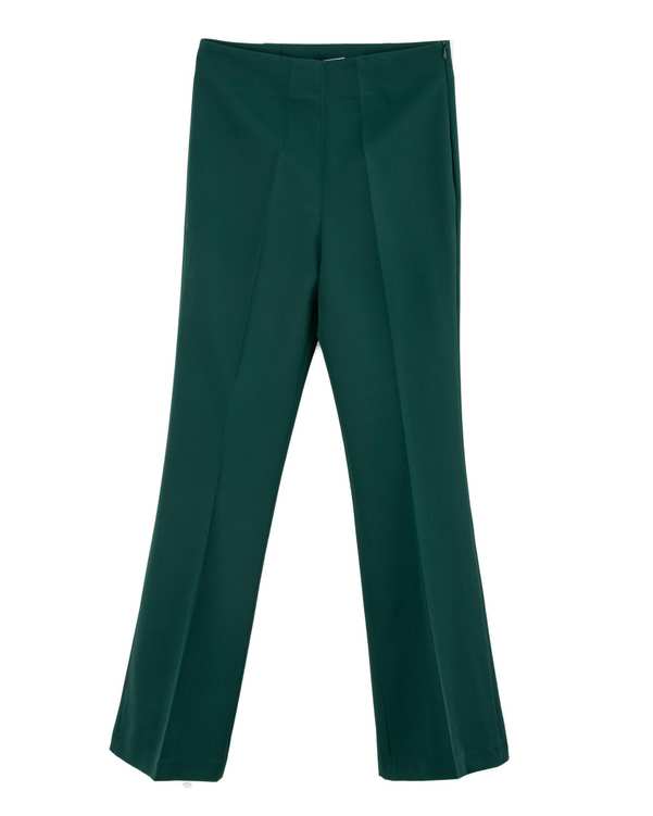 شلوار زنانه کرپ مازاراتی دمپا گشاد سبز یشمی پرستیژ Prestige مدل یامور 2006