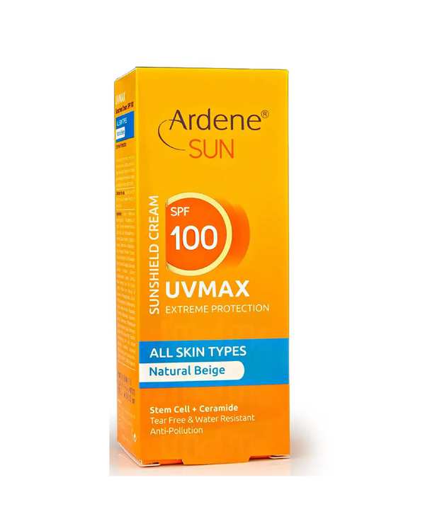کرم ضد آفتاب رنگی SPF100 آردن سان Ardene Sun مدل Uvmax رنگ بژ طبیعی - تصویر 2