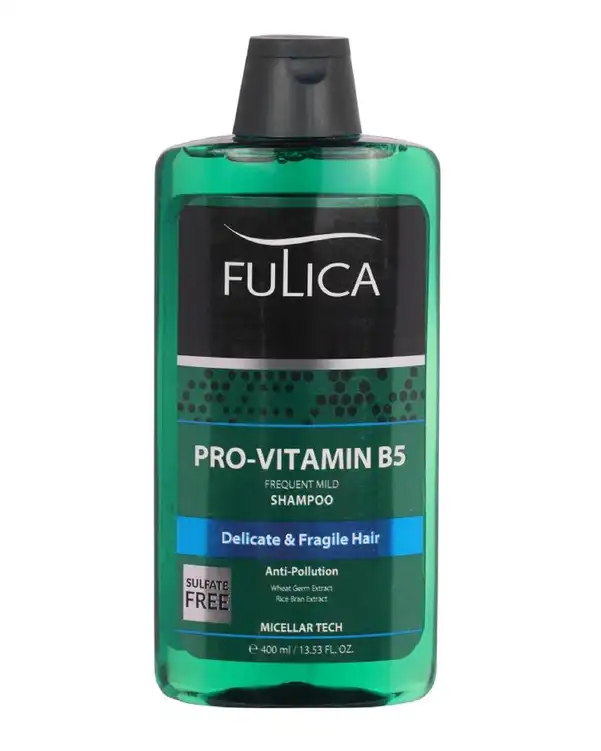شامپو روزانه موهای حساس و شکننده فولیکا Fulica مدل Pro Vitamin B5