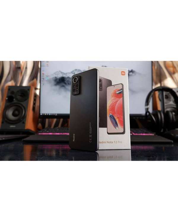 گوشی موبایل شیائومی مدل Redmi Note 12 Pro 4G دو سیم کارت ظرفیت 256 گیگابایت و رم 8 گیگابایت مشکی - تصویر 2
