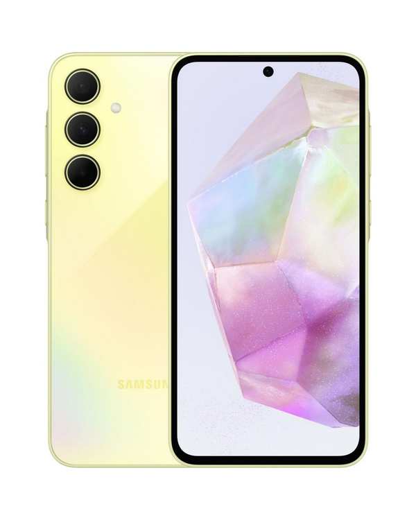 گوشی موبایل سامسونگ مدل Galaxy A35 دو سیم کارت ظرفیت 128 گیگابایت رم 8 گیگابایت لیمویی ویتنام